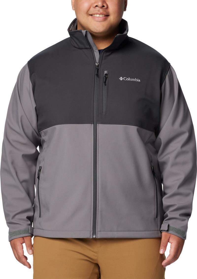 Ascender Softshell Jacket, Extended - Mens - City Grey / Shark 1
