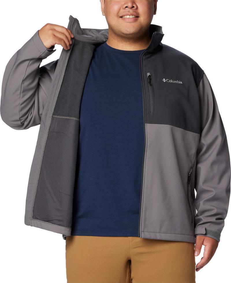 Ascender Softshell Jacket, Extended - Mens - City Grey / Shark 4