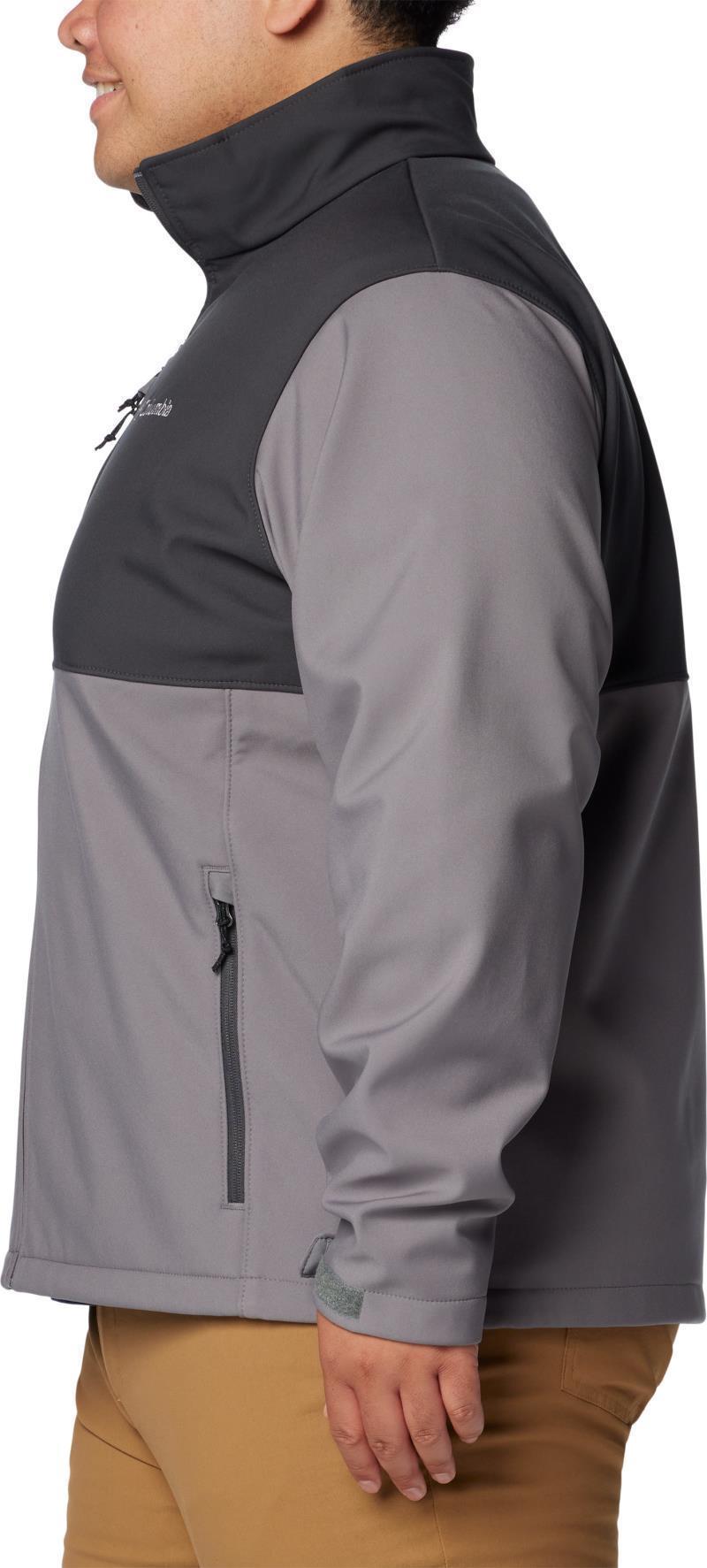Ascender Softshell Jacket, Extended - Mens - City Grey / Shark 6