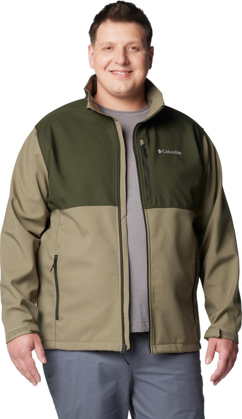 Ascender Softshell Jacket, Extended - Mens - Stone Green / Greenscape 1