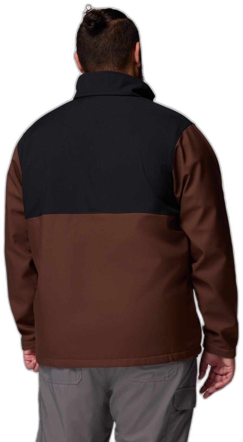 Ascender Softshell Jacket, Extended - Mens - tobacco / black 1
