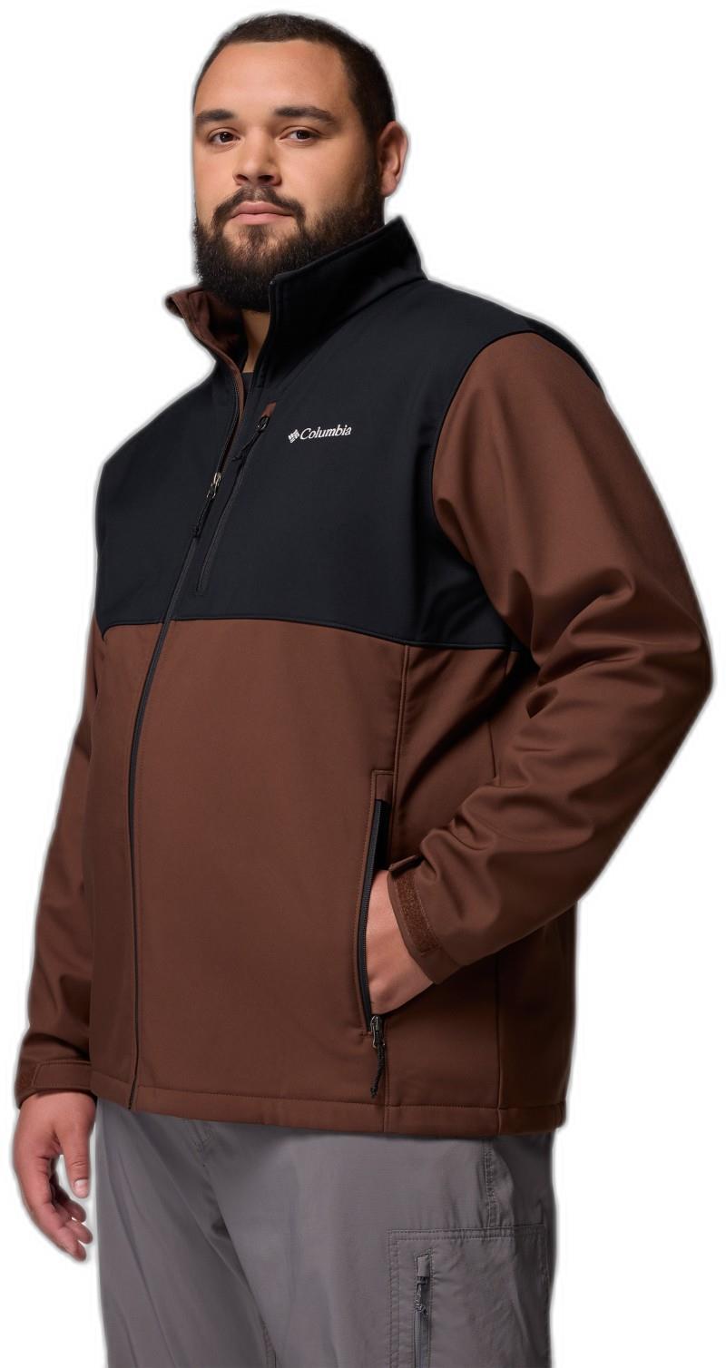 Ascender Softshell Jacket, Extended - Mens - tobacco / black 1