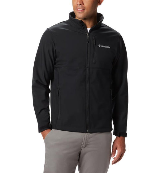 Ascender Softshell Jacket, Tall - Mens - Black 1