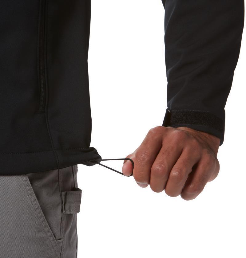 Ascender Softshell Jacket, Tall - Mens - Black 4