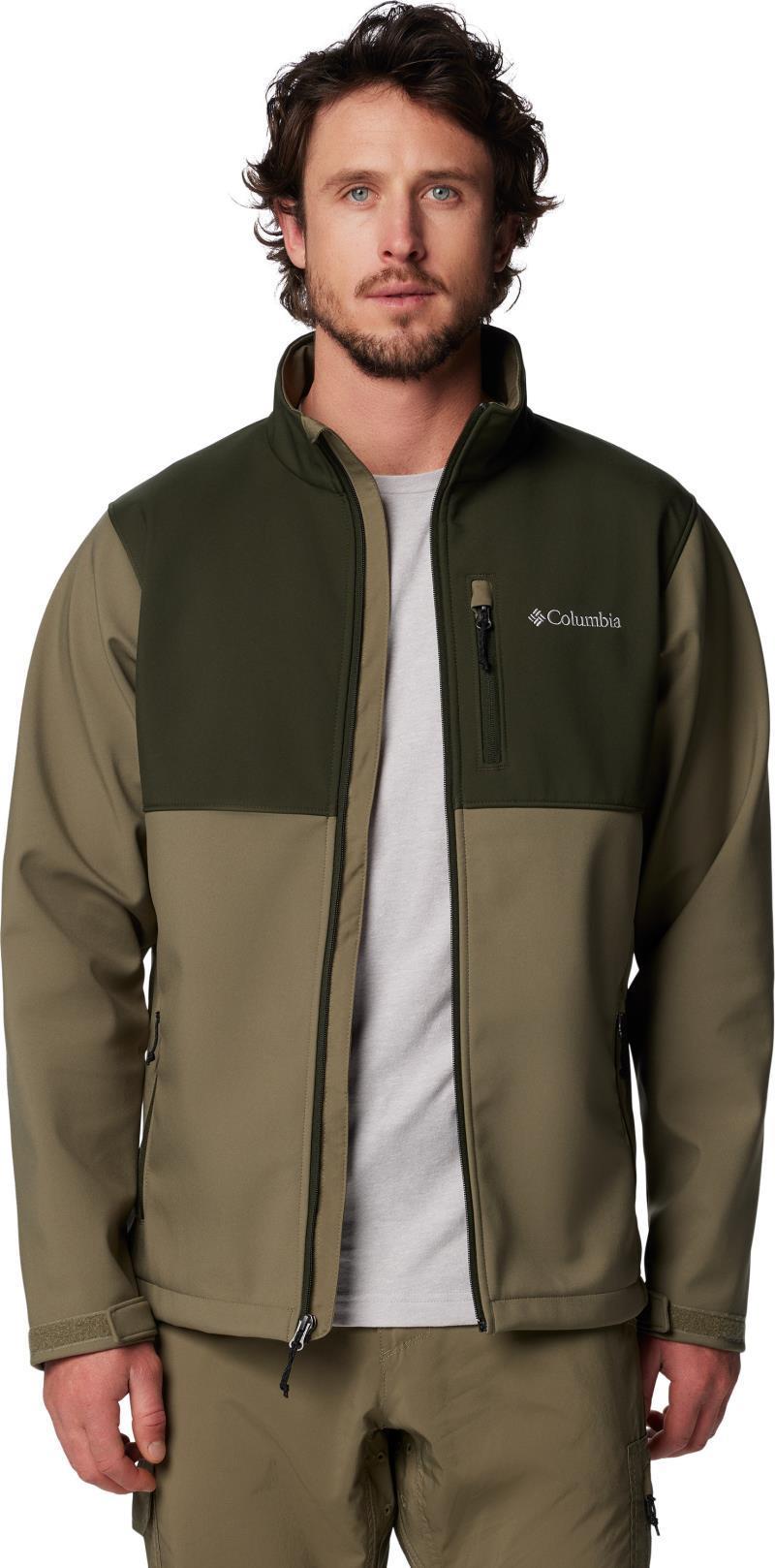 Ascender Softshell Jacket, Tall - Mens - Stone Green / Greenscape 3