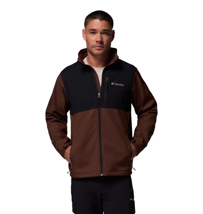 Ascender Softshell Jacket, Tall - Mens - tobacco / black 1
