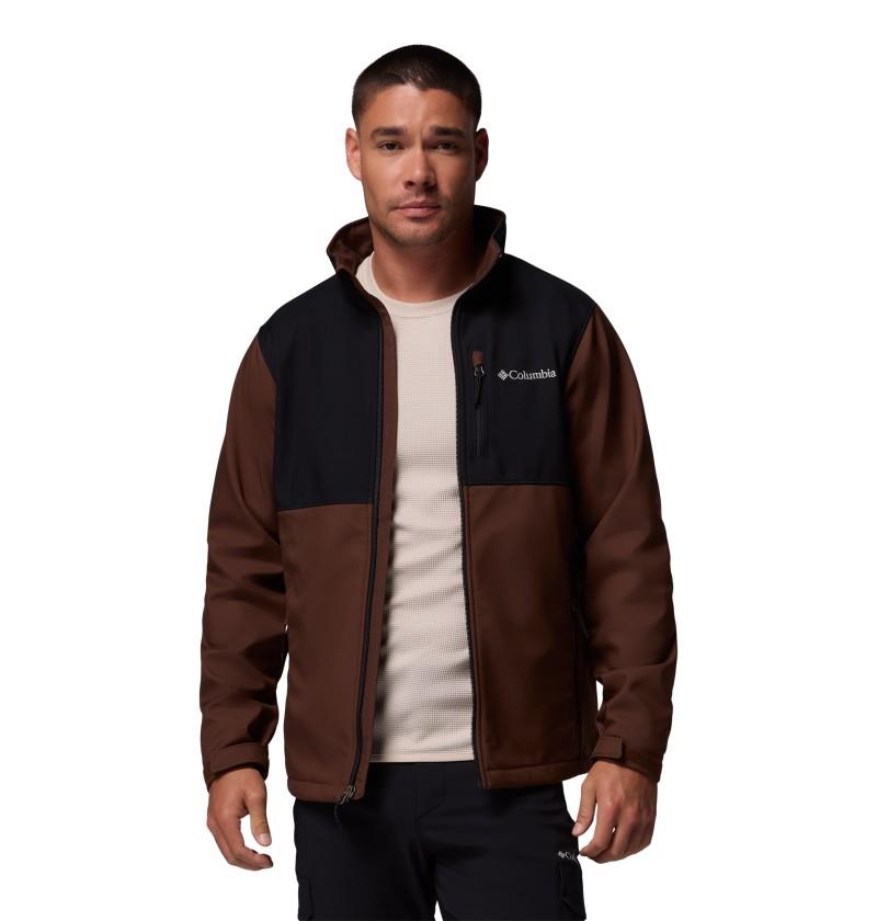Ascender Softshell Jacket, Tall - Mens - tobacco / black 1