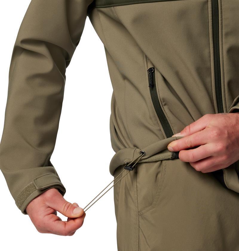 Ascender Softshell Jacket - Mens - Stone Green / Greenscape 4