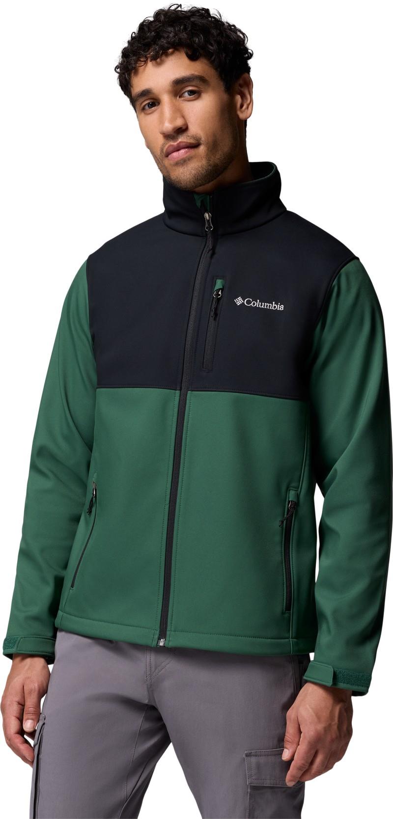 Ascender Softshell Jacket - Mens - rain forest / black 1