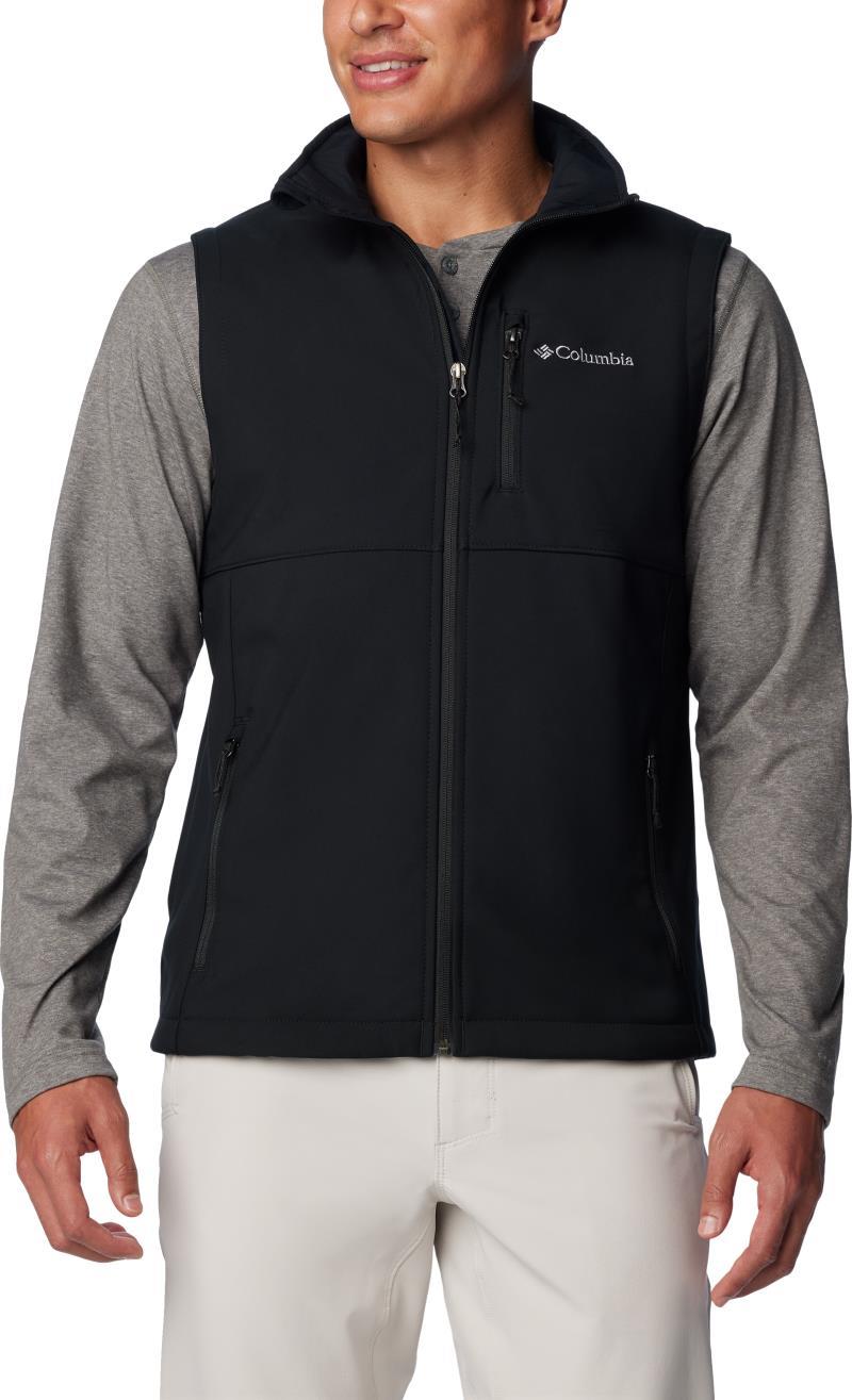Ascender Softshell Vest, Tall - Mens - Black 1