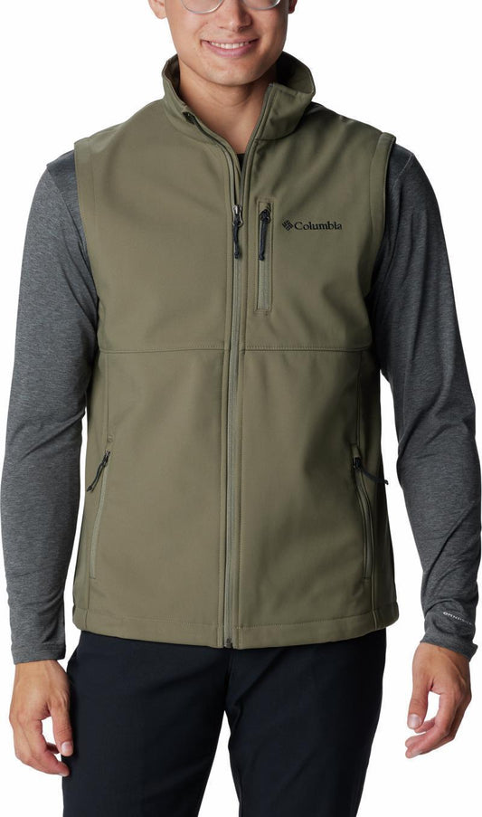 Ascender Softshell Vest, Tall - Mens - Stone Green 1