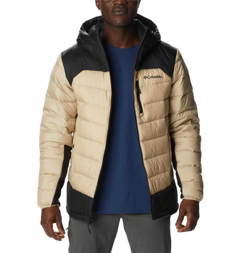 Autumn Park Down Hooded Jacket - Mens - Ancient Fossil / Black 6