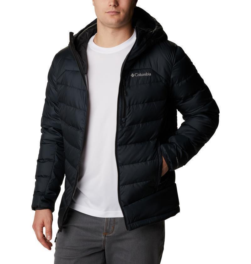 Autumn Park Down Hooded Jacket - Mens - Black 1