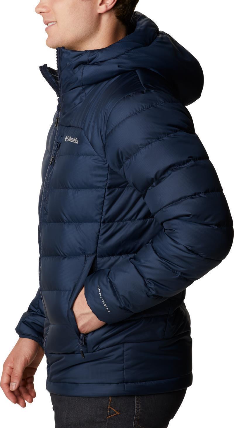 Autumn Park Down Hooded Jacket - Mens - Collegiate Navy 3