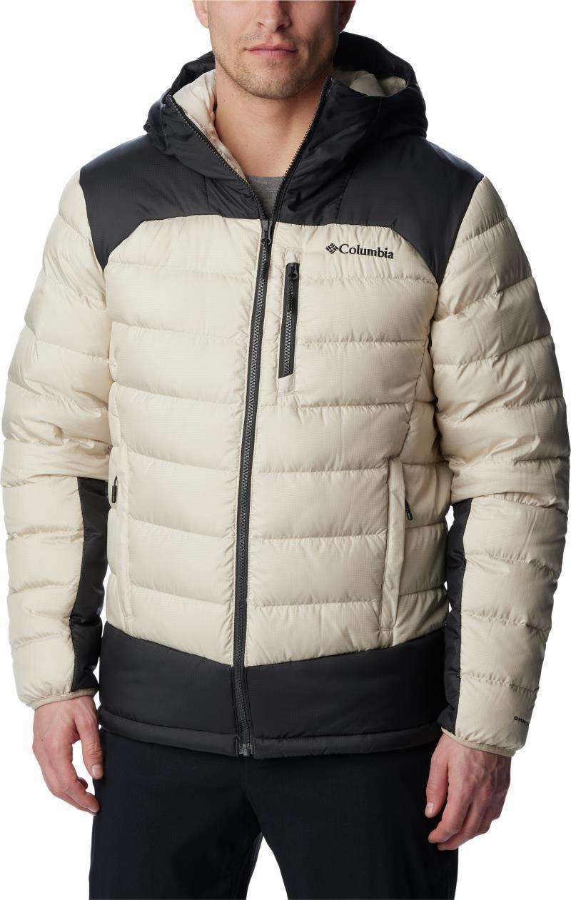 Autumn Park Down Hooded Jacket - Mens - Dark Stone / Shark 1
