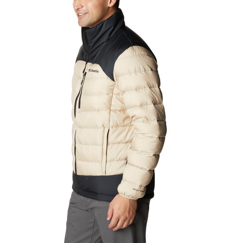 Autumn Park Down Jacket - Mens - Ancient Fossil / Black 3