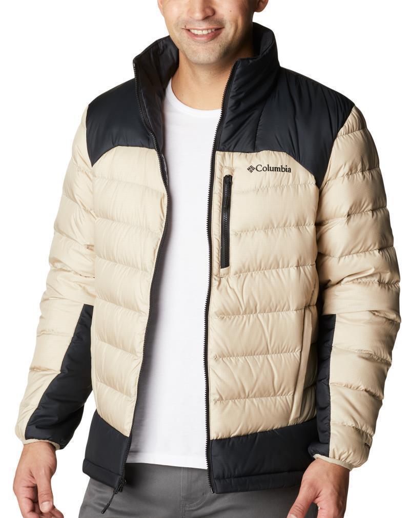 Autumn Park Down Jacket - Mens - Ancient Fossil / Black 4
