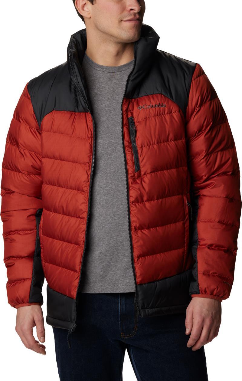 Autumn Park Down Jacket - Mens - Warp Red / Shark 3