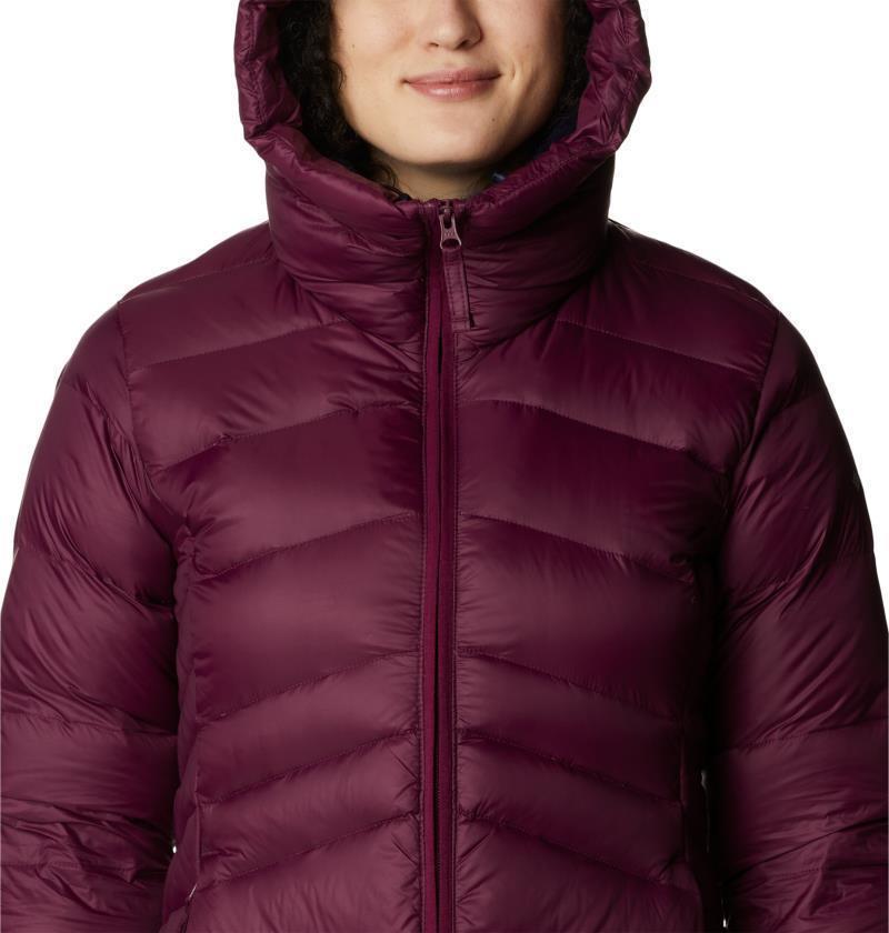 Autumn Park Down Mid Jacket - Womens - Marionberry 6