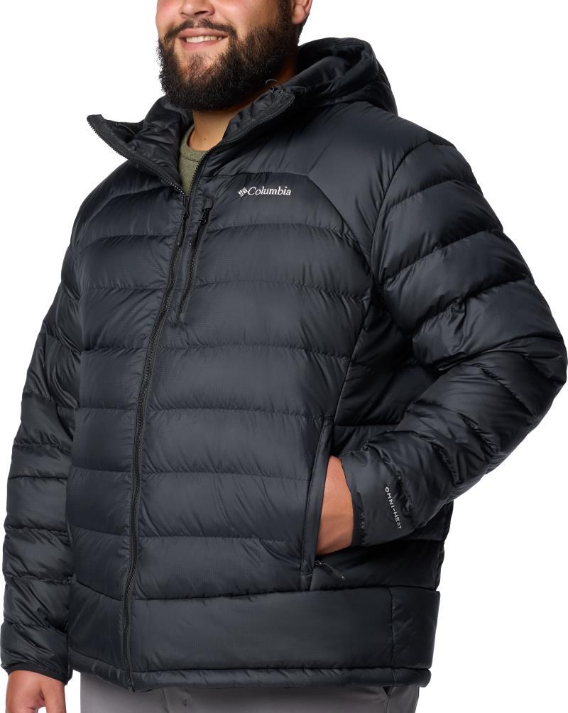 Autumn Park II Down Hooded Jacket, Extended - Mens - black 1
