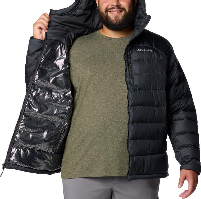 Autumn Park II Down Hooded Jacket, Extended - Mens - black 1