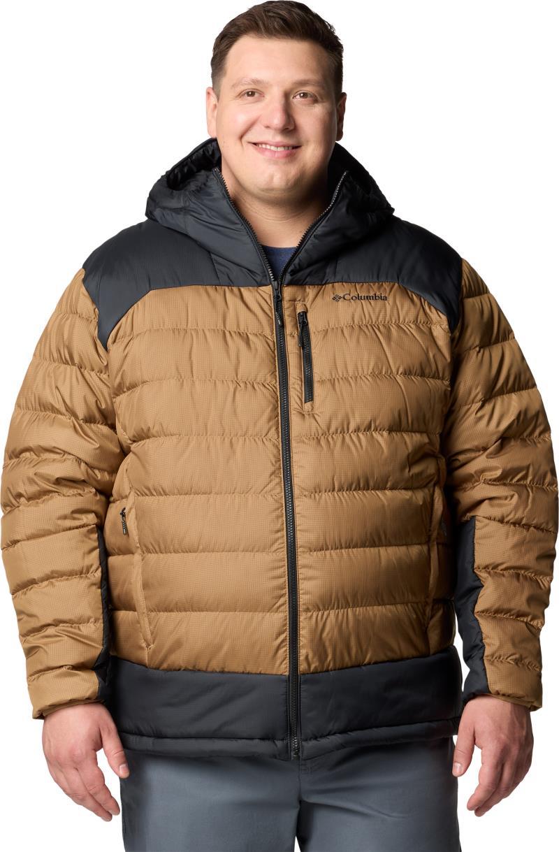 Autumn Park II Down Hooded Jacket, Extended - Mens - delta / black 1