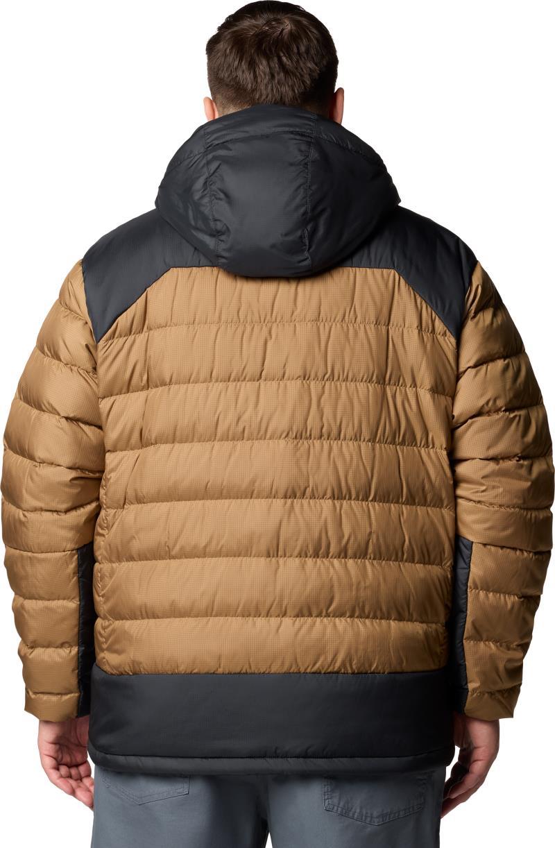 Autumn Park II Down Hooded Jacket, Extended - Mens - delta / black 1