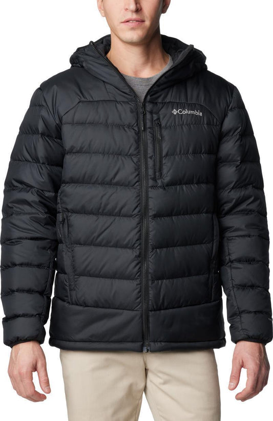 Autumn Park II Down Hooded Jacket, Tall - Mens - Black 1