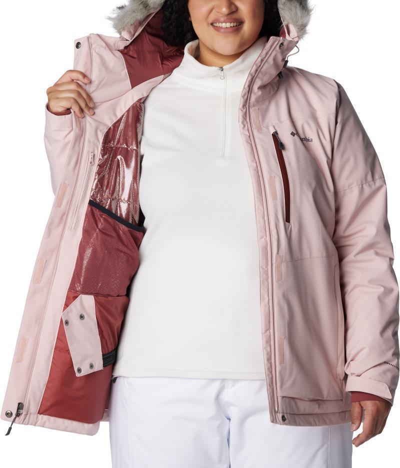 Ava Alpine Insulated Jacket - Plus - Womens - Dusty Pink 5