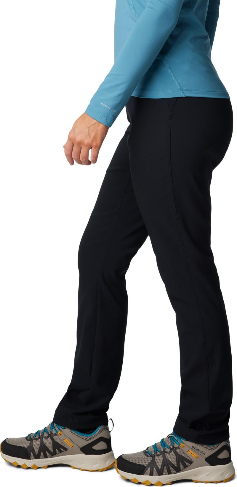 Back Beauty High-Rise Pants, Long - Womens - black 1