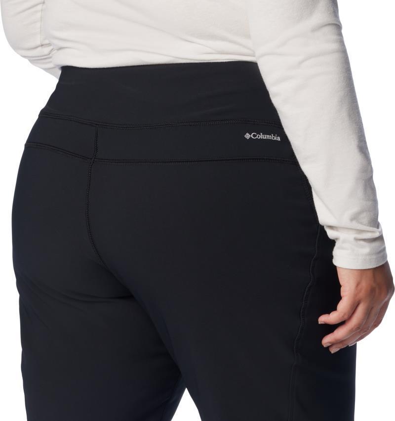 Back Beauty Highrise Warm Winter Pants, Reg - Plus - Womens - Black 5