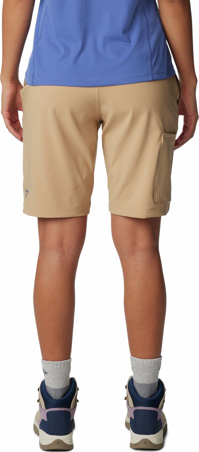 Back Beauty Softshell Shorts, 9" Inseam - Womens - Canoe 2