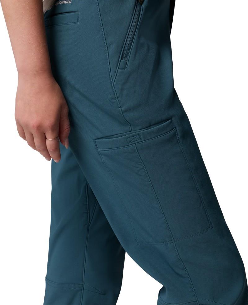 Back Beauty Warm Softshell Pants, Long - Womens - everblue 1