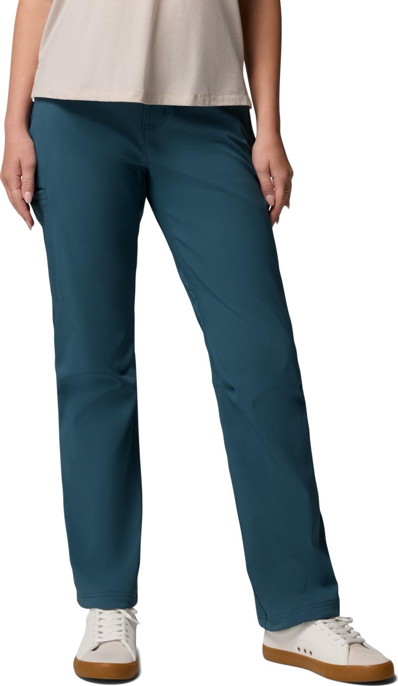 Back Beauty Warm Softshell Pants, Long - Womens - everblue 1