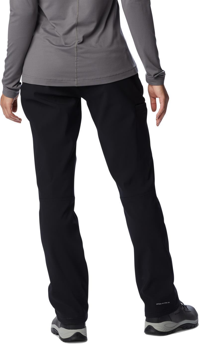 Back Beauty Warm Softshell Pants, Reg - Womens - Black 2