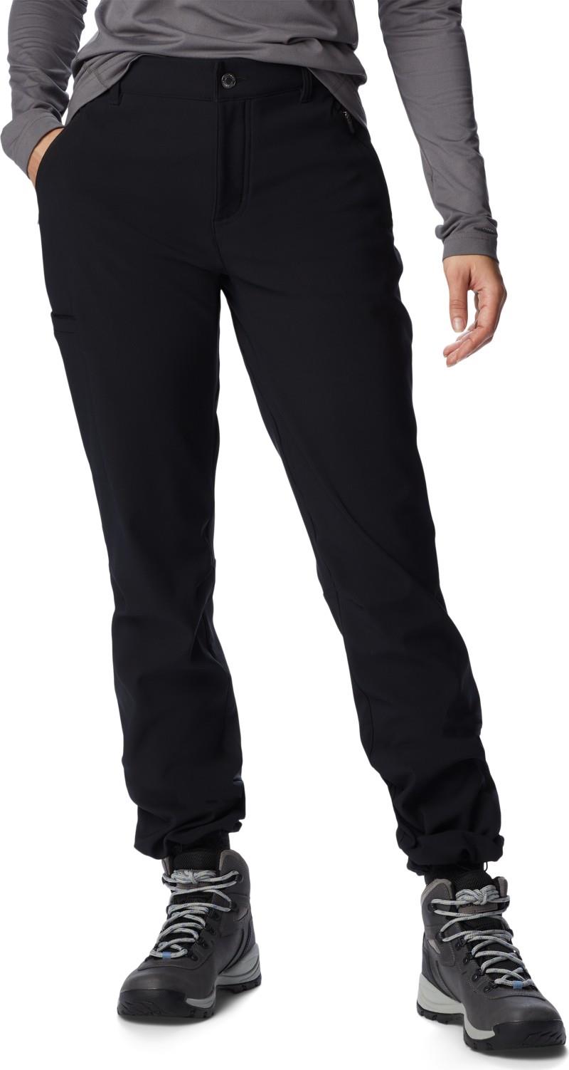 Back Beauty Warm Softshell Pants, Short - Womens - black 1