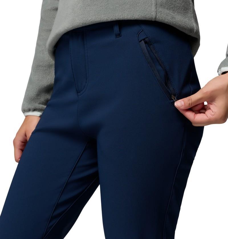 Back Beauty Warm Softshell Pants, Short - Womens - collegiate navy 1