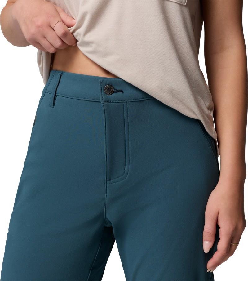 Back Beauty Warm Softshell Pants, Short - Womens - everblue 1