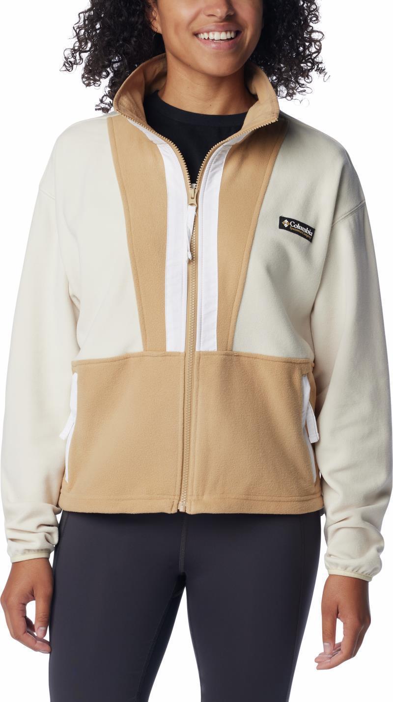 Back Bowl Fleece - Womens - Chalk / Canoe / White 1