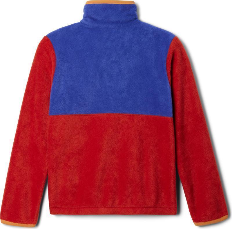 Back Bowl II Full Zip Fleece - Youth - Sail Red / Clematis Blue / Sunstone 2