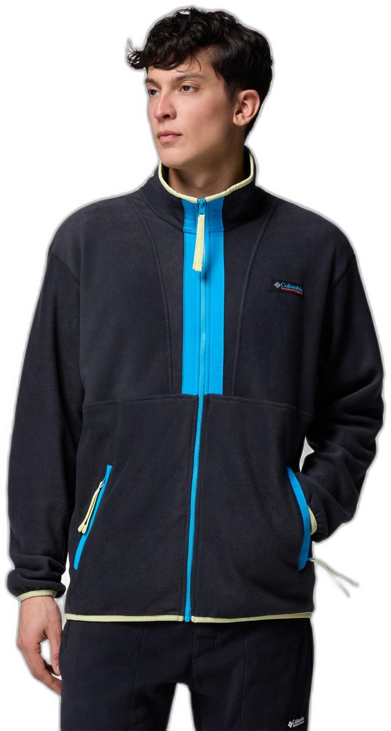 Backbowl II Full-Zip Fleece - Mens - black / compass blue 1