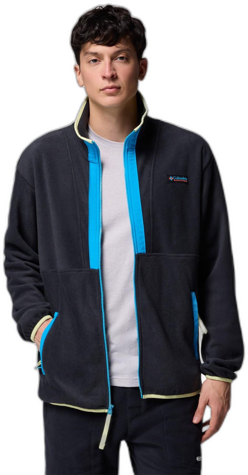 Backbowl II Full-Zip Fleece - Mens - black / compass blue 1