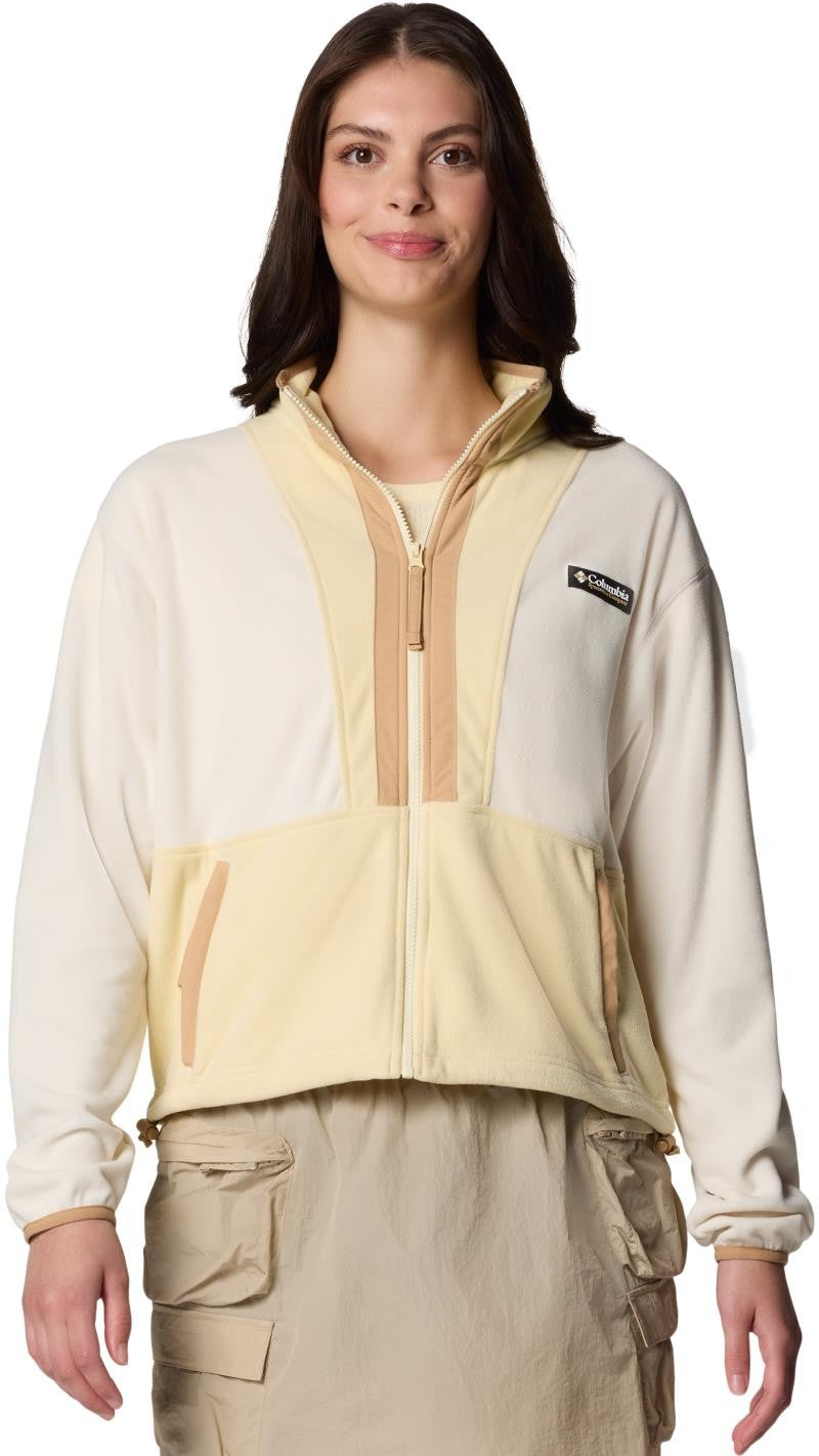 Backbowl II Full-Zip Fleece - Womens - chalk / lemon wash 1