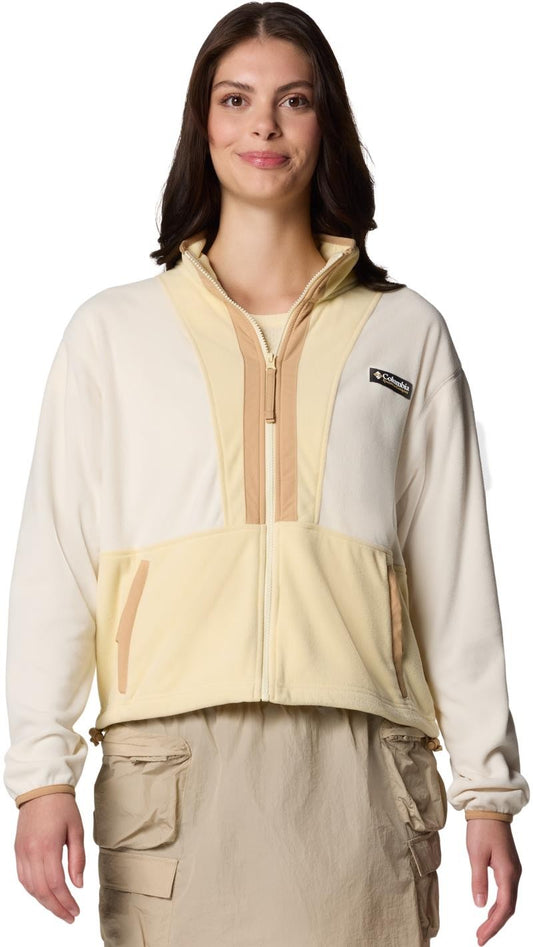 Backbowl II Full-Zip Fleece - Womens - chalk / lemon wash 1