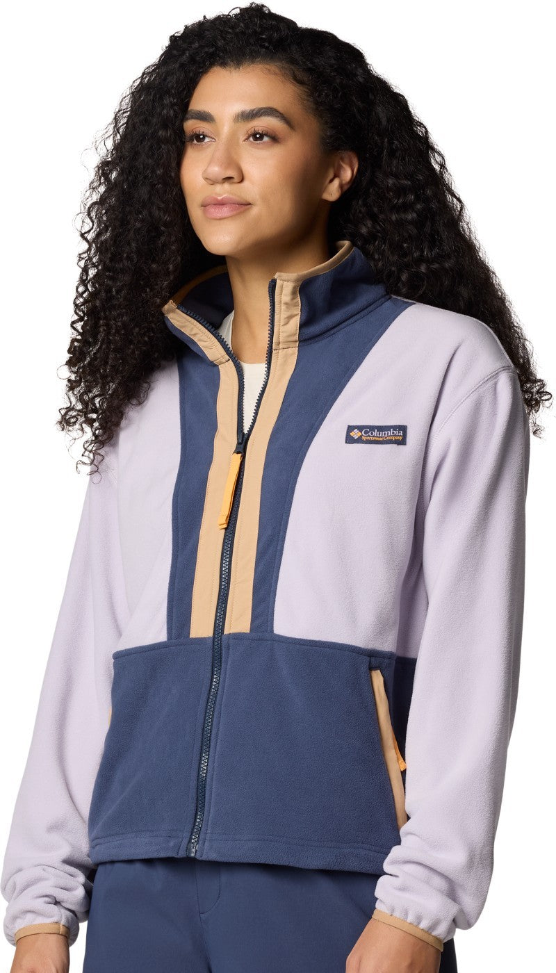 Backbowl II Full-Zip Fleece - Womens - lavender pearl / nocturnal 1