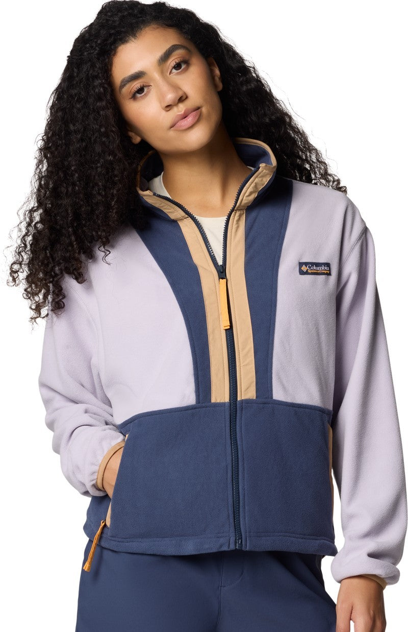 Backbowl II Full-Zip Fleece - Womens - lavender pearl / nocturnal 1