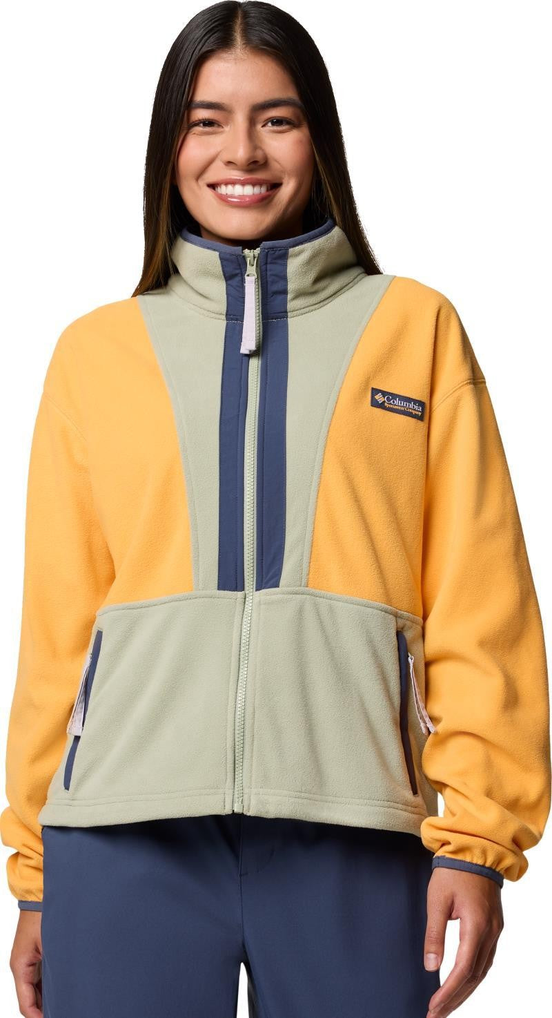 Backbowl II Full-Zip Fleece - Womens - summer orange / safari 1