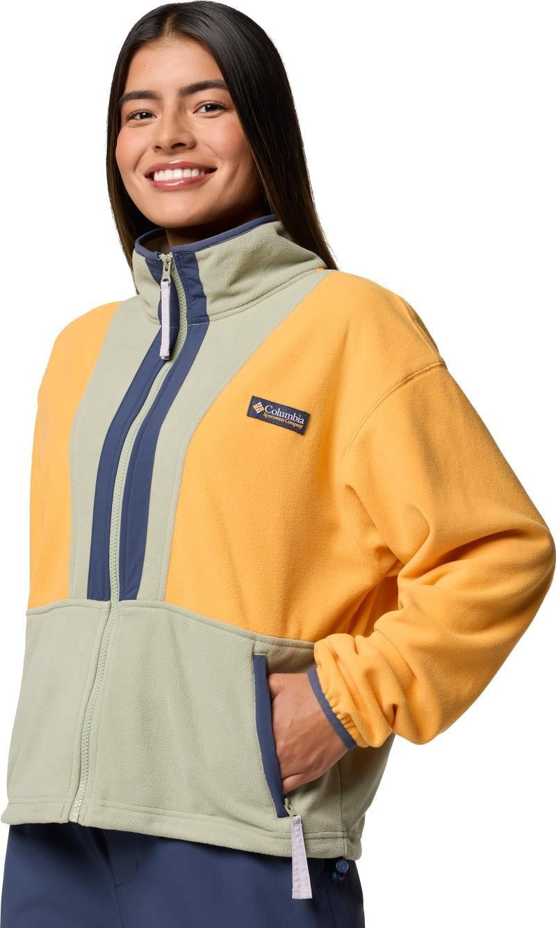 Backbowl II Full-Zip Fleece - Womens - summer orange / safari 1