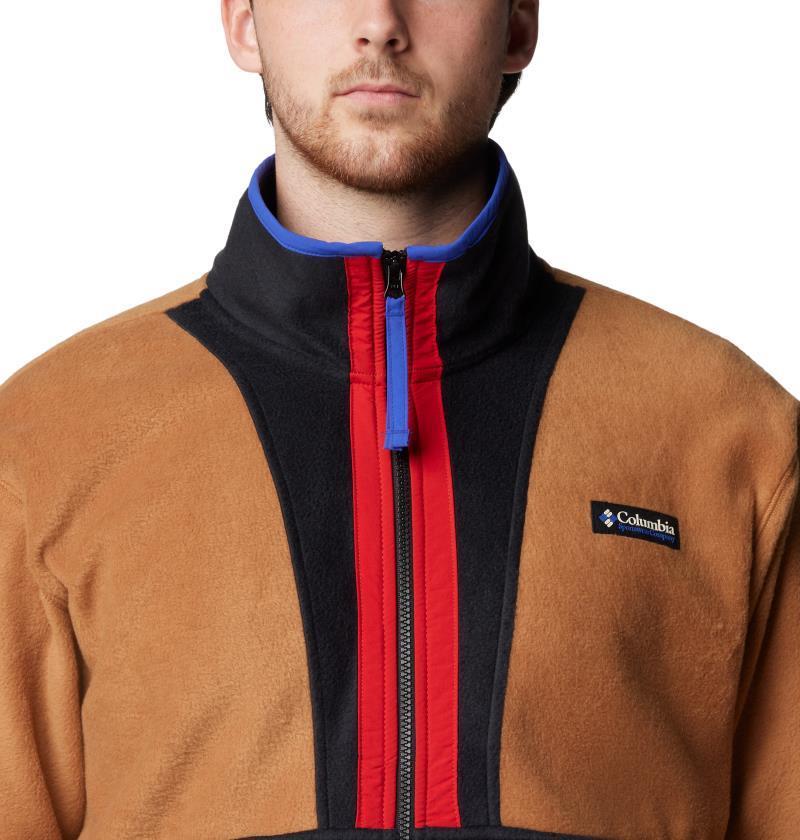 Backbowl II Full Zip Fleece - Mens - Camel Brown / Black 6