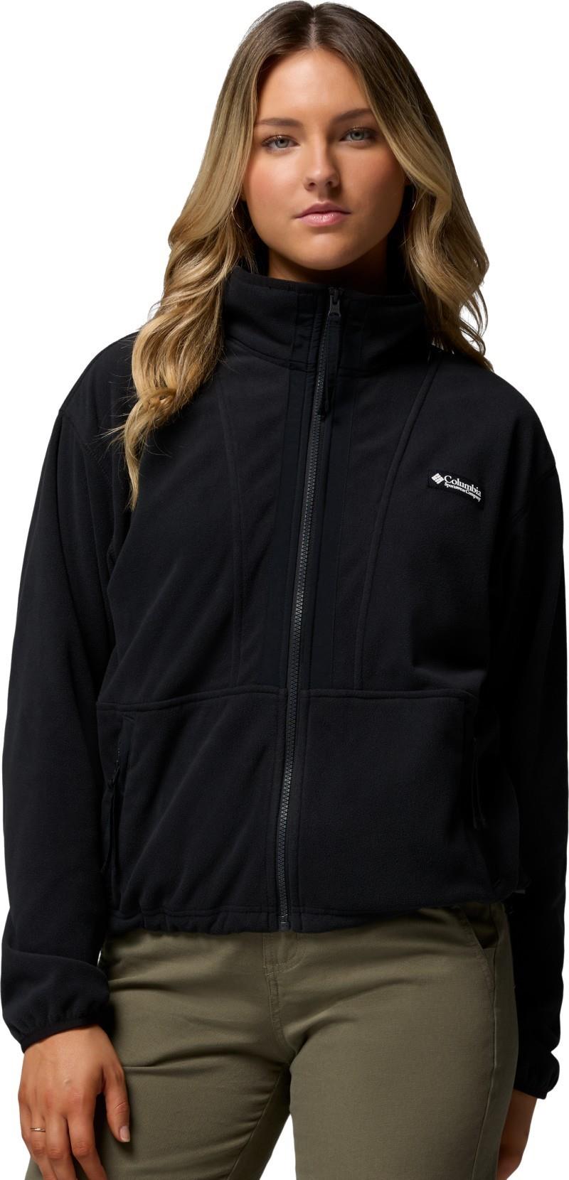 Backbowl II Full Zip Fleece - Womens - black 1